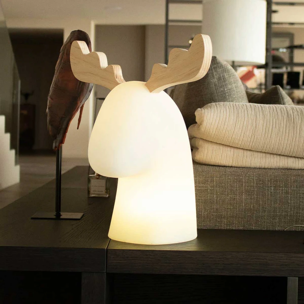 RUDY - Φωτιστικό Χριστουγεννιατικό Τάρανδος Θερμό Λευκό IP20 - New Garden