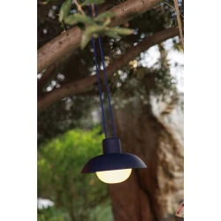 SYROS LAMP – Κρεμαστό Φωτιστικό με Επαναφορτιζόμενη Μπαταρία - Ανθρακί - New Garden