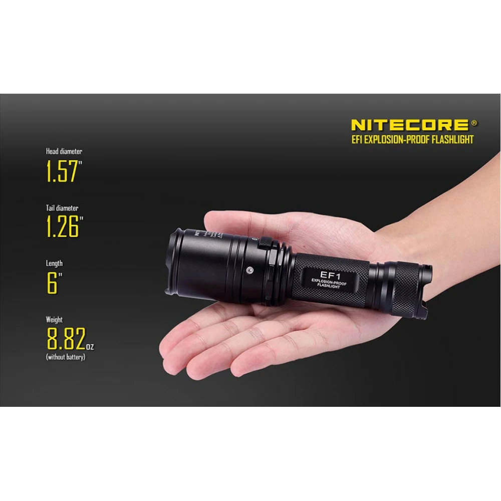 ΦΑΚΟΣ LED NITECORE EXPLOSION-PROOF EF1