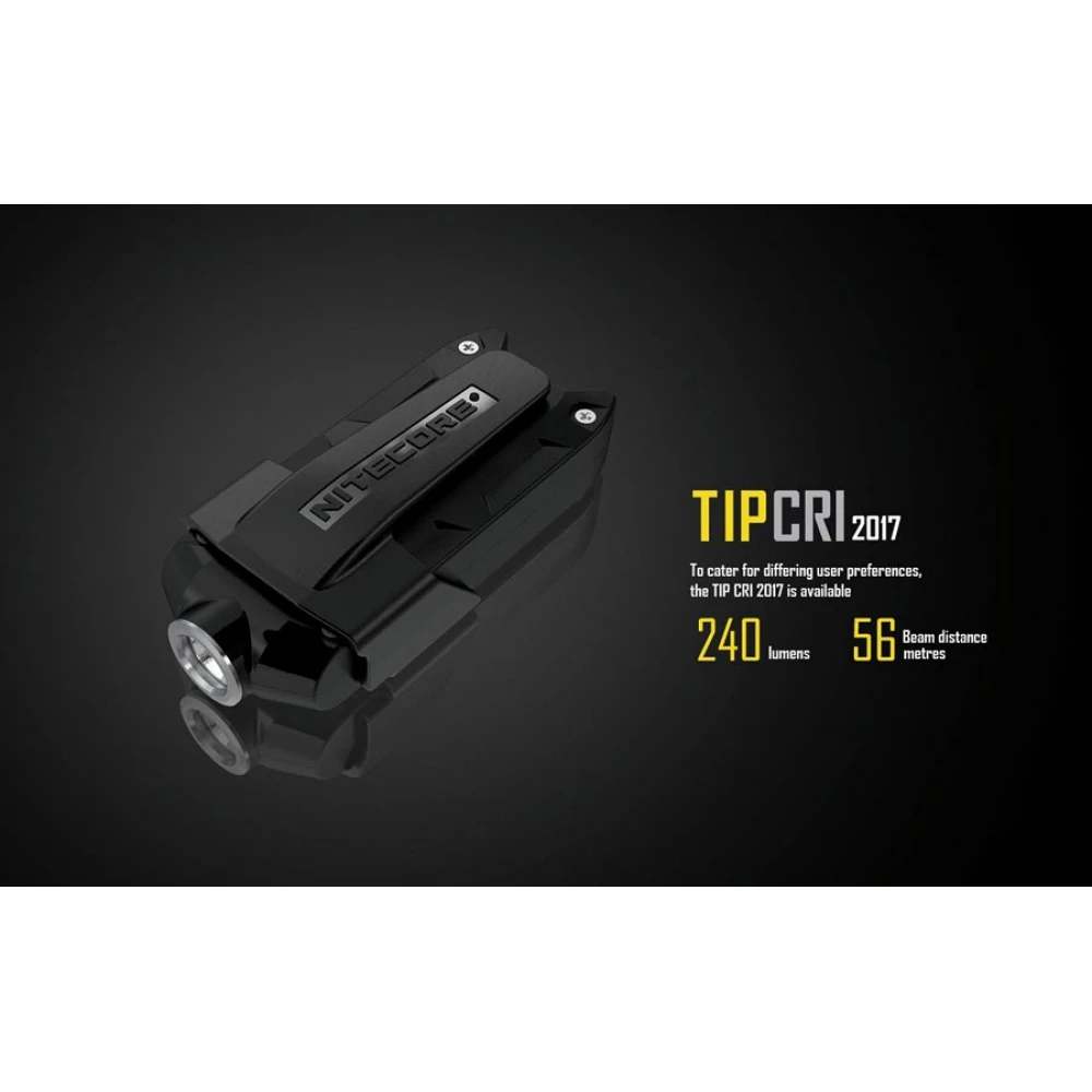 ΦΑΚΟΣ LED NITECORE TIP, NEW, GREEN, CRI