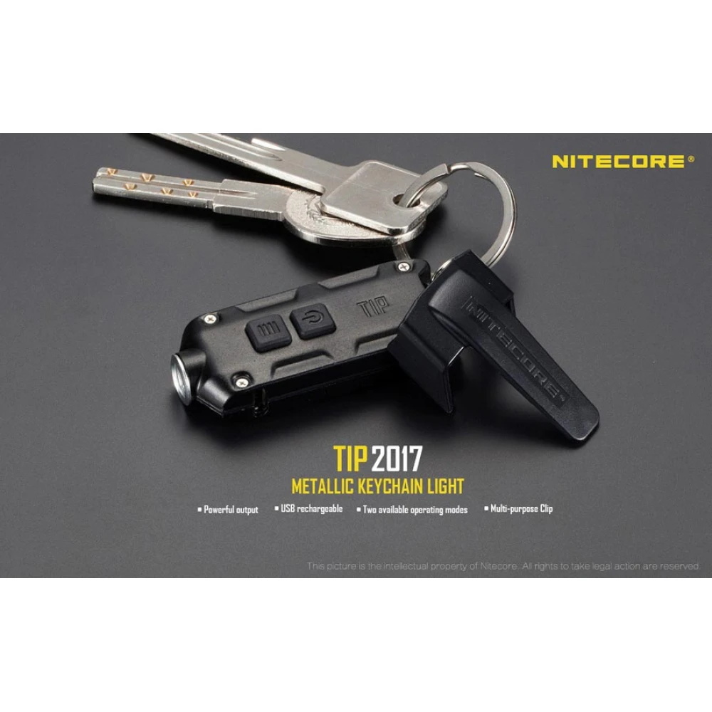 ΦΑΚΟΣ LED NITECORE TIP, NEW, GREEN, CRI