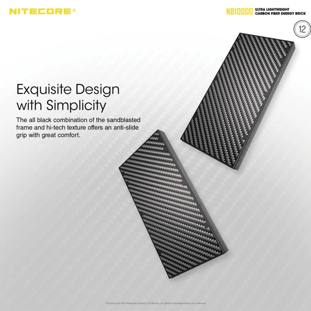 POWER BANK NITECORE NB10000 Carbon Fiber