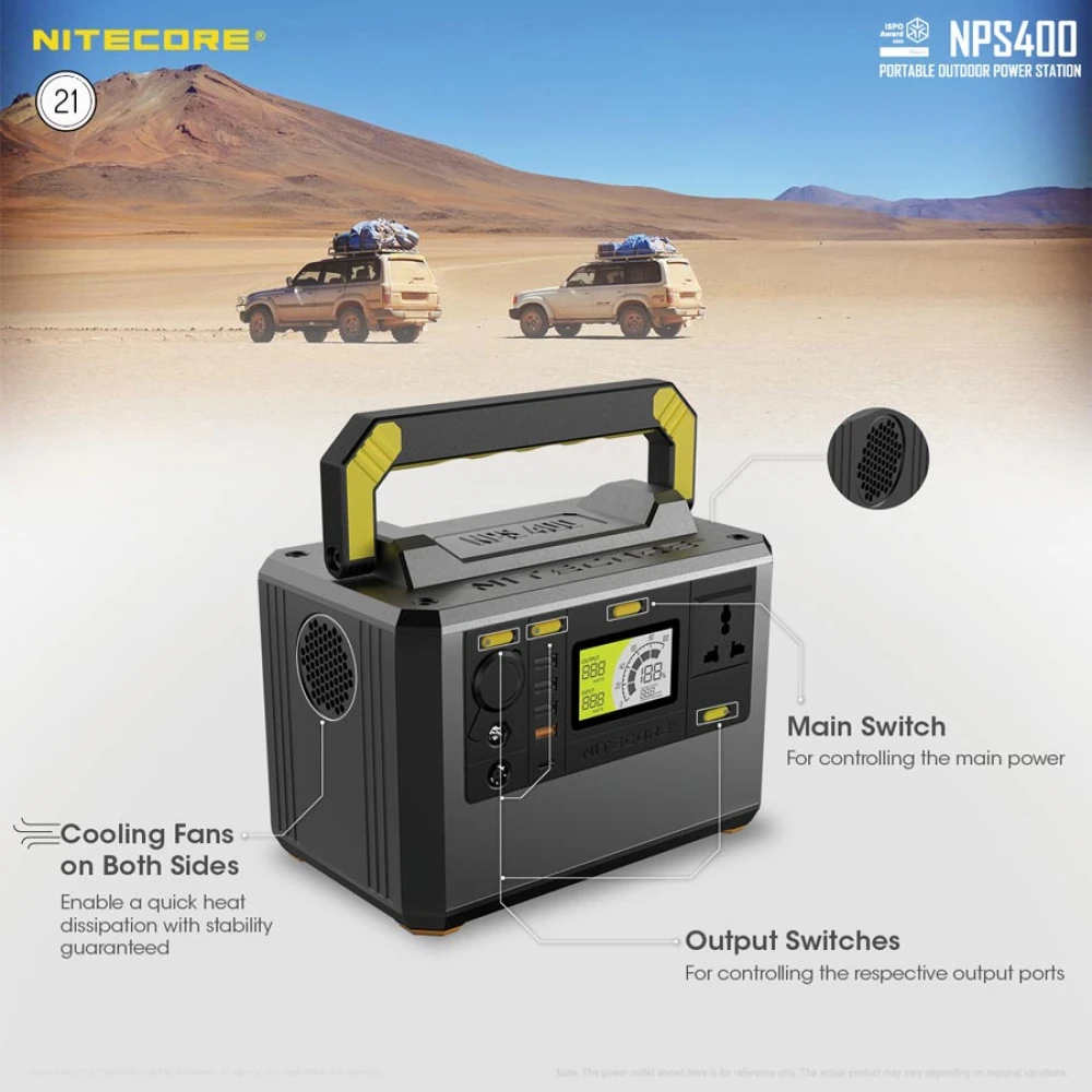POWER STATION NITECORE NPS400, 117000mAh