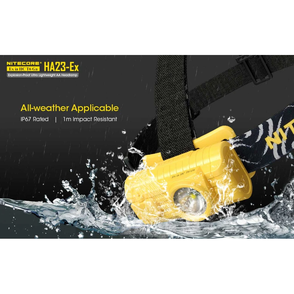 ΦΑΚΟΣ LED NITECORE HEADLAMP HA23-EX, Explosion proof