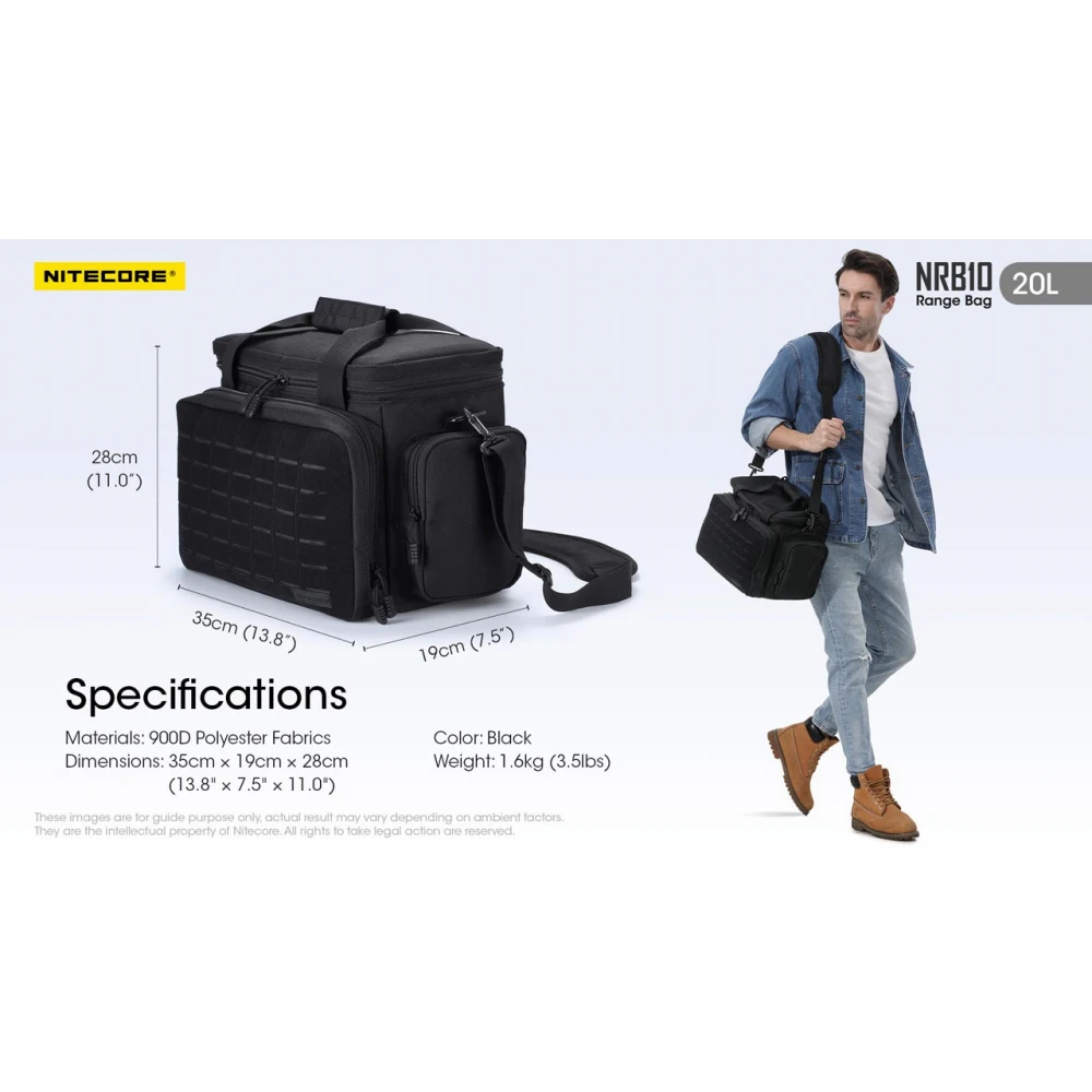 ΣΑΚΙΔΙΟ NITECORE RANGE BAG NRB10 black