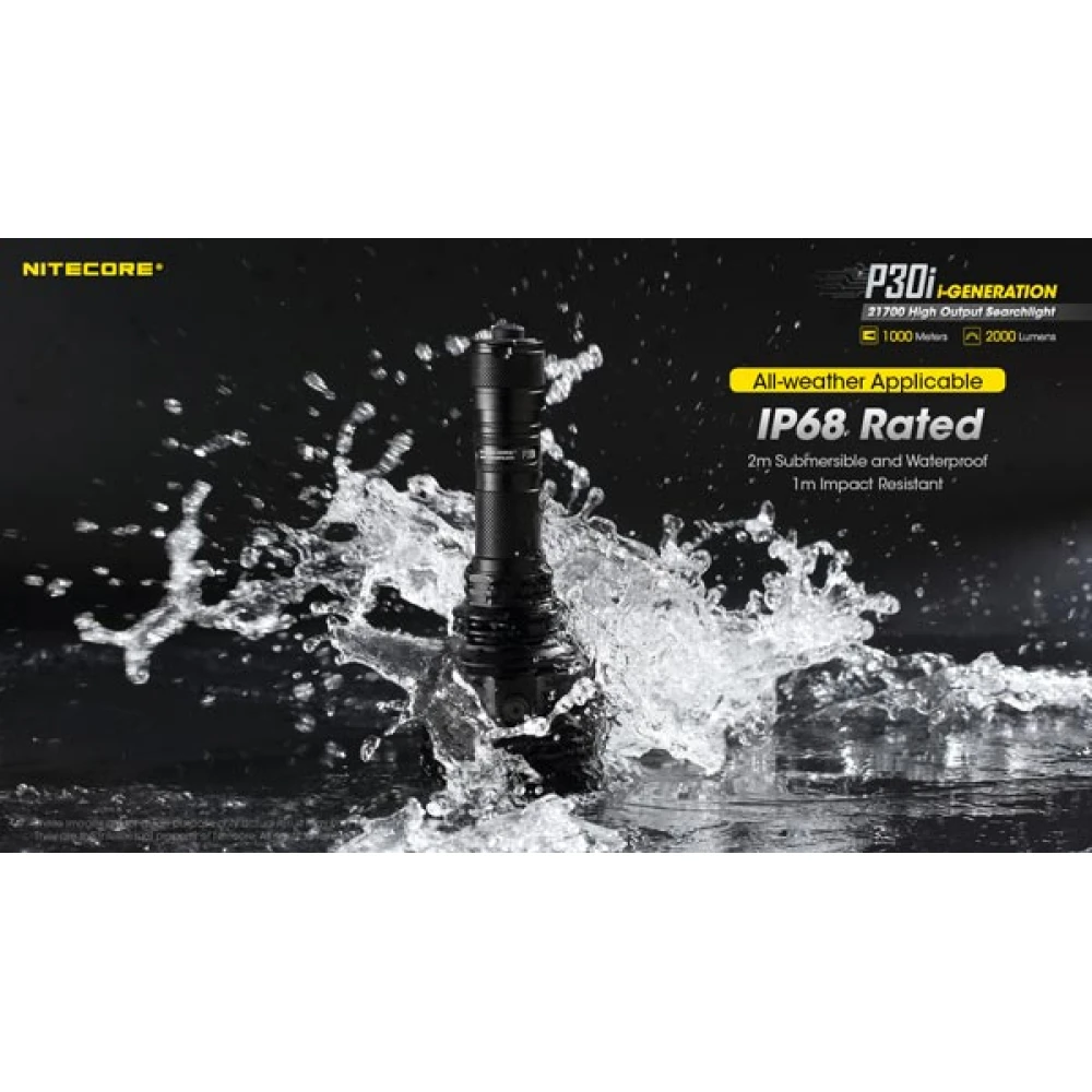 ΦΑΚΟΣ LED NITECORE PRECISE P30i, KIT