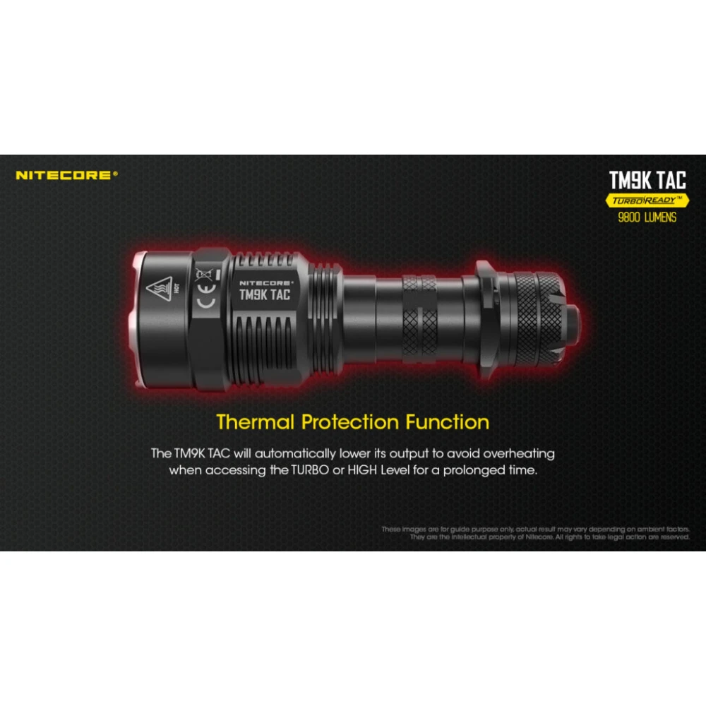 ΦΑΚΟΣ LED NITECORE TM9KTAC, 9800 Lumens