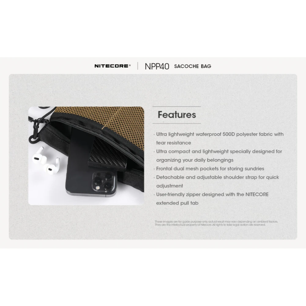 ΤΣΑΝΤΑΚΙ NITECORE POCKET POUCH NPP40