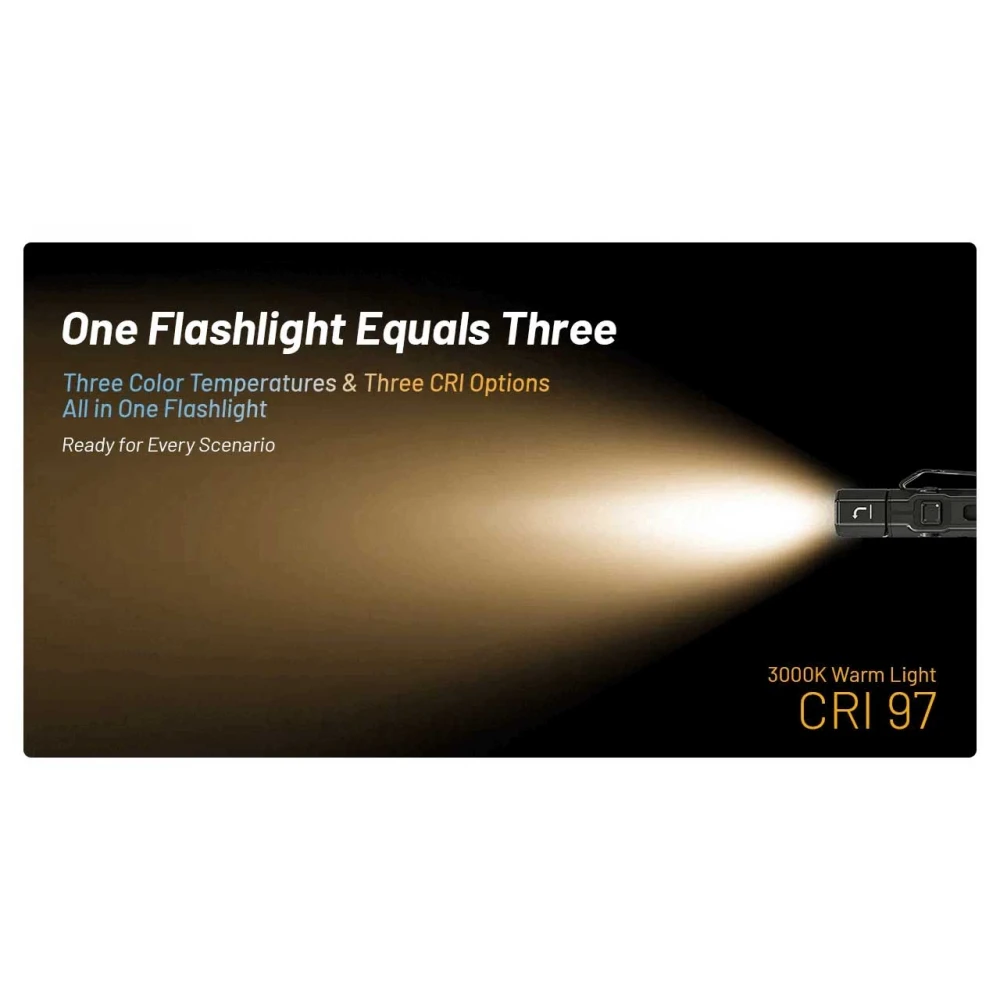 ΦΑΚΟΣ LED NITECORE EDC09, MCT, 1600lumens