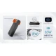 POWER BANK NITECORE CARBO 20, Carbon Fiber, Fast Charge, 65W MAX, ORANGE