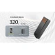 POWER BANK NITECORE CARBO 20, Carbon Fiber, Fast Charge, 65W MAX, ORANGE
