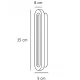 LED Φωτιστικό Επιτοίχιο Μαύρο IP44 8W 2CCT-3000K/4000K Dimmable - Cavara - Nordlux