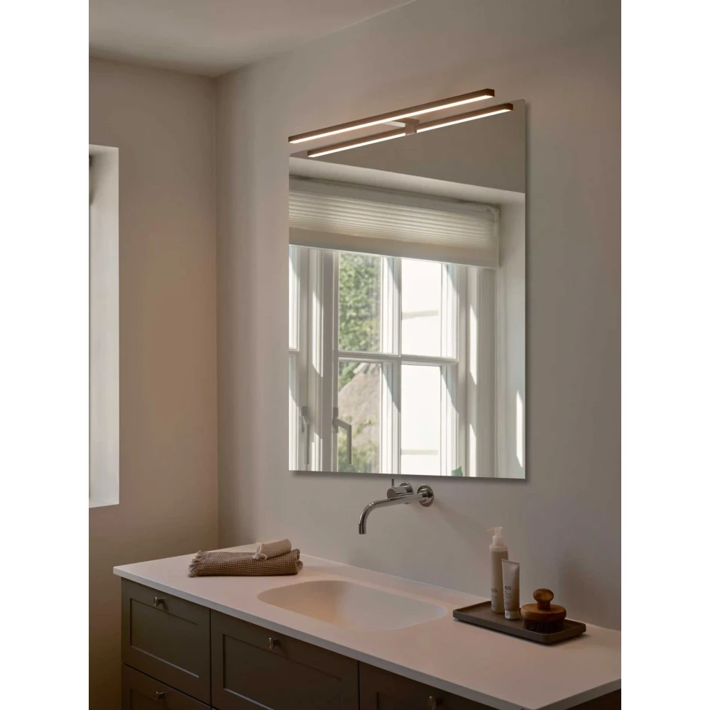 LED Φωτιστικό Μπάνιου Μαύρο 11.5W 3000K IP44 Marlee 80 - Nordlux