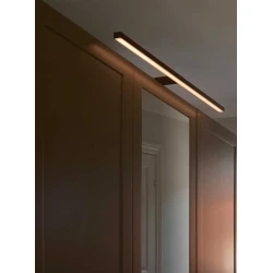 LED Φωτιστικό Μπάνιου Μαύρο 11.5W 3000K IP44 Marlee 80 - Nordlux