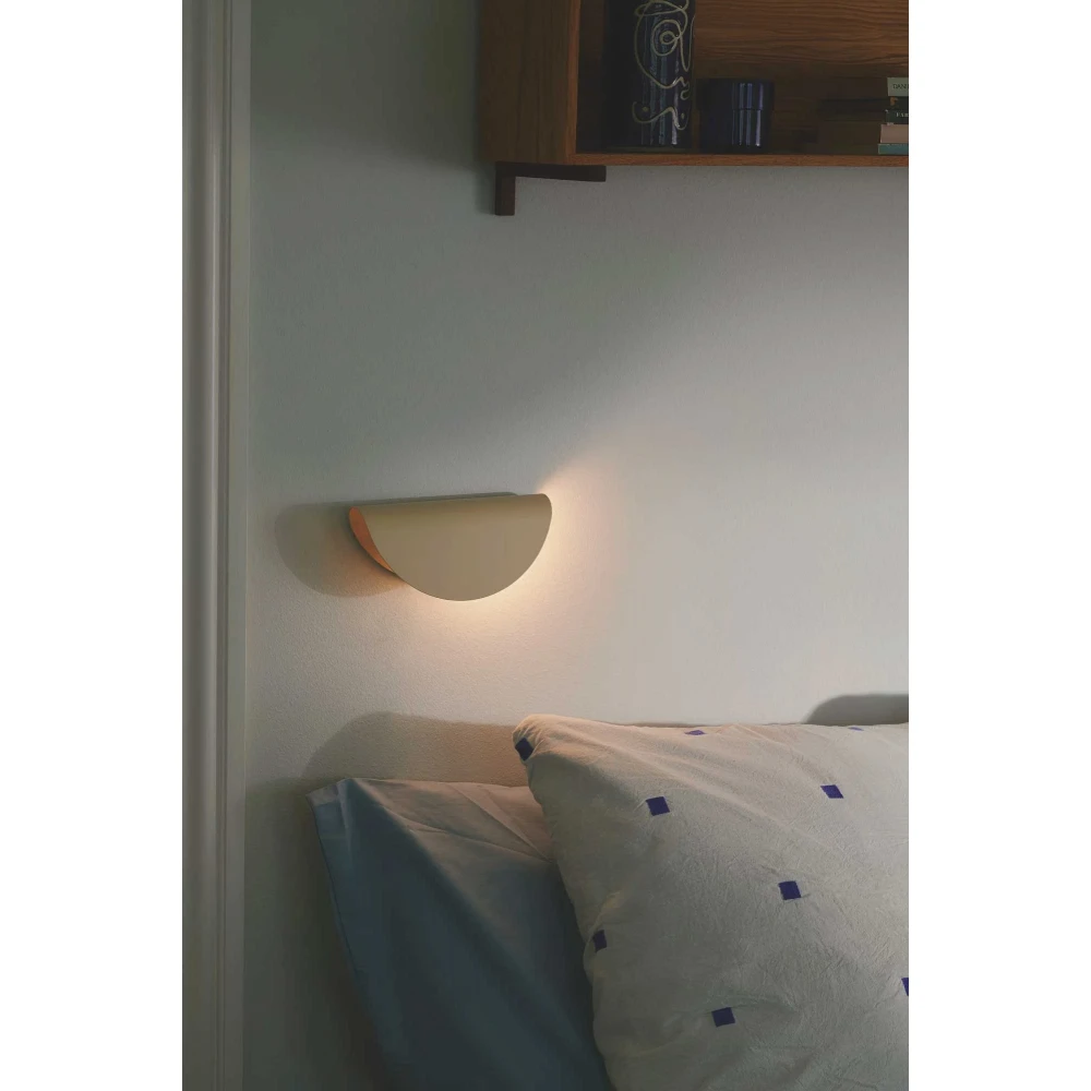 Επιτοίχιο Φωτιστικό Μεταλλικό Μπεζ 1xE14 Model 2110 - Nordlux