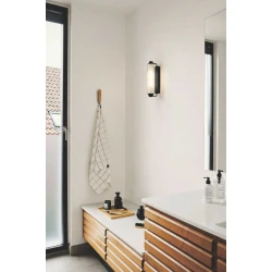 Φωτιστικό Επιτοίχιο Δίφωτο Μαύρο IP44 2xE14 Nimal - Nordlux