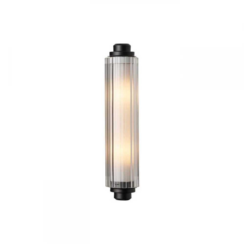 Φωτιστικό Επιτοίχιο Δίφωτο Μαύρο IP44 2xE14 Nimal - Nordlux