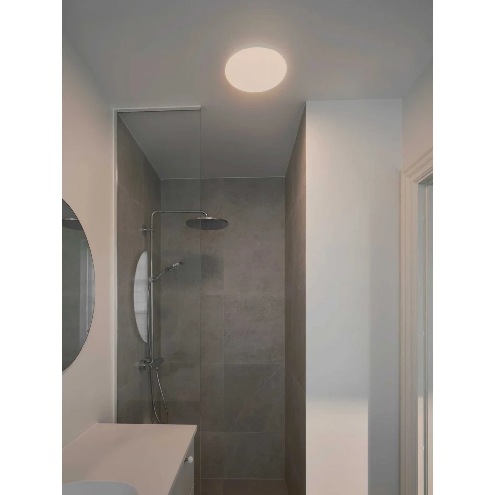 LED Φωτιστικό Οροφής Μπάνιου IP65 15W Ra90 3CCT Dimmable Serenova 28  - Nordlux