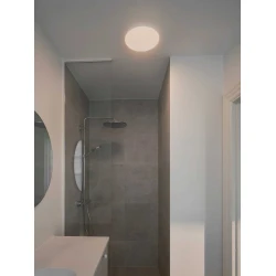 LED Φωτιστικό Οροφής Μπάνιου IP65 15W Ra90 3CCT Dimmable Serenova 28  - Nordlux