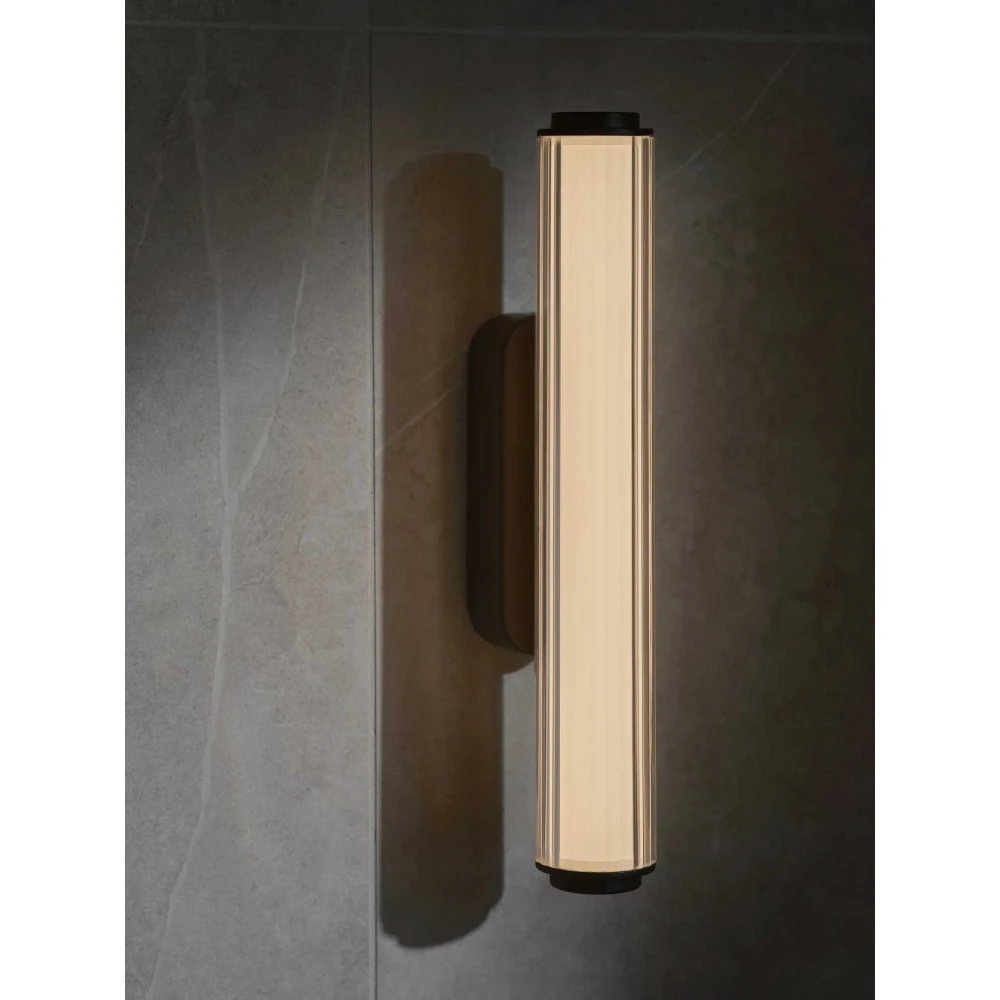 LED Φωτιστικό Επιτοίχιο Μαύρο IP44 8W RA90 Virelle 32 - Nordlux