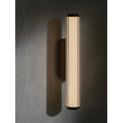 LED Φωτιστικό Επιτοίχιο Μαύρο IP44 8W RA90 Virelle 32 - Nordlux