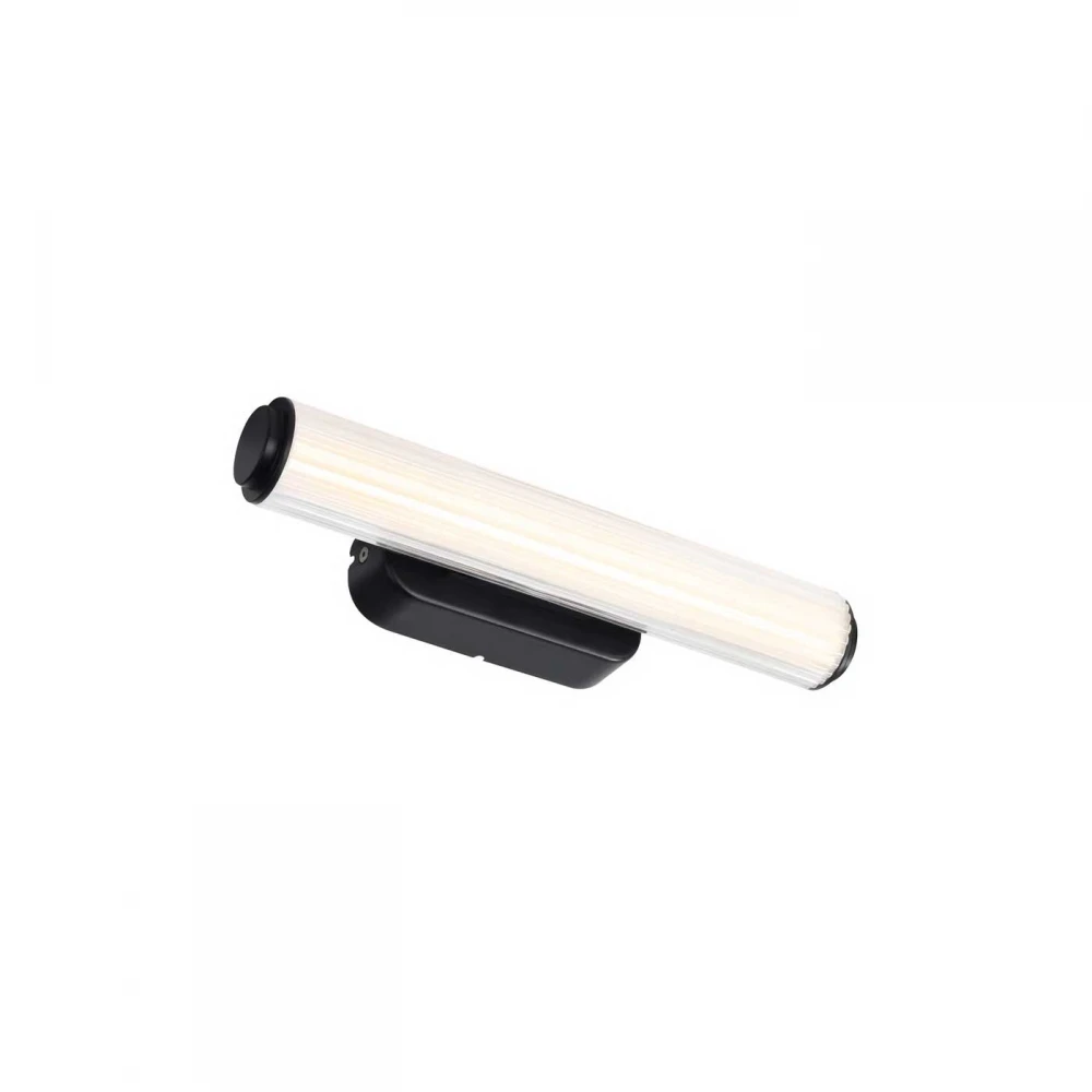 LED Φωτιστικό Επιτοίχιο Μαύρο IP44 8W RA90 Virelle 32 - Nordlux