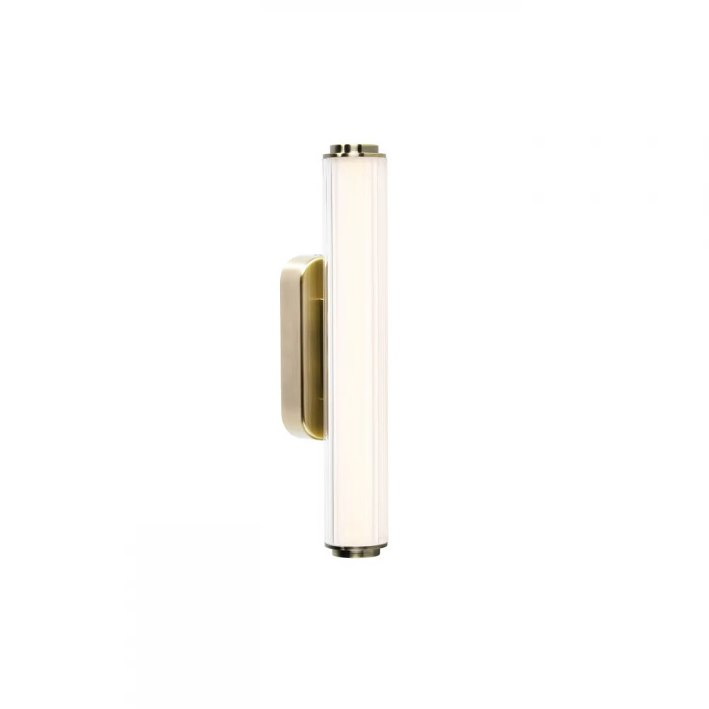 LED Φωτιστικό Επιτοίχιο Ορειχάλκινο IP44 8W RA90 Virelle 32 - Nordlux