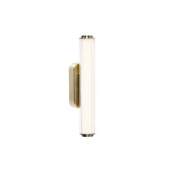 LED Φωτιστικό Επιτοίχιο Ορειχάλκινο IP44 8W RA90 Virelle 32 - Nordlux