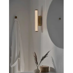 LED Φωτιστικό Επιτοίχιο Ορειχάλκινο IP44 8W RA90 Virelle 32 - Nordlux
