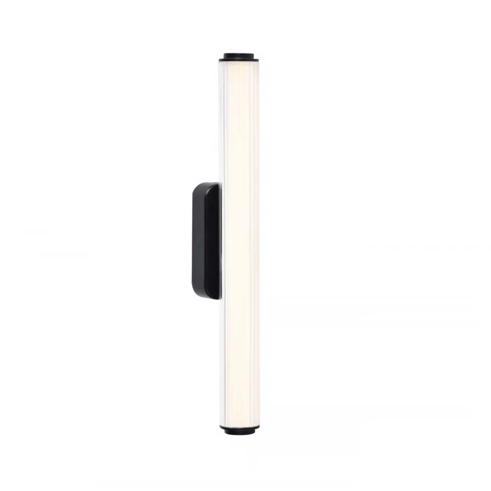 LED Φωτιστικό Επιτοίχιο Μαύρο IP44 12W RA90 Virelle 50 - Nordlux
