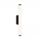 LED Φωτιστικό Επιτοίχιο Μαύρο IP44 12W RA90 Virelle 50 - Nordlux