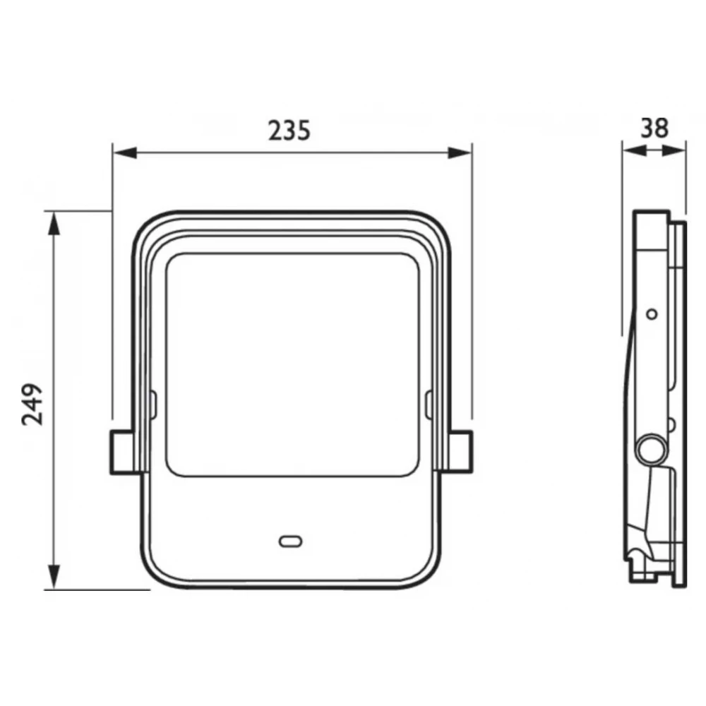 LED Προβολέας Ledinaire 50W IP65 Με Αισθητήρα Κίνησης BVP154 - Philips