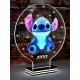 LED Φωτιστικό Plexiglass Με τον Stitch