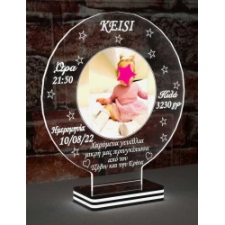 LED Φωτιστικό Plexiglass Με Φωτογραφία της Επιλογής σας