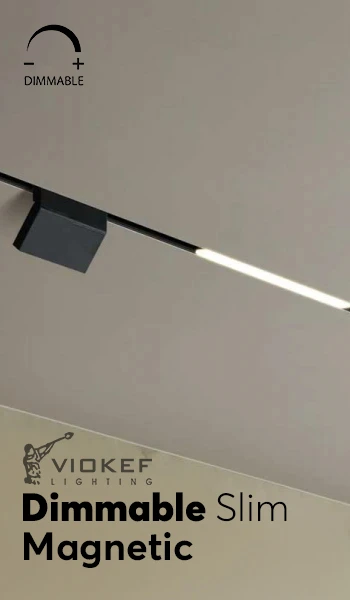 Dimmable Slim Μαγνητική Ράγα VIOKEF