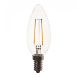 Λάμπα LED MΙΝΙΟΝ FILAMENT 4W E14 220-240V 2ΤΜΧ BLISTER Θερμό Λευκό 2700K Eurolamp