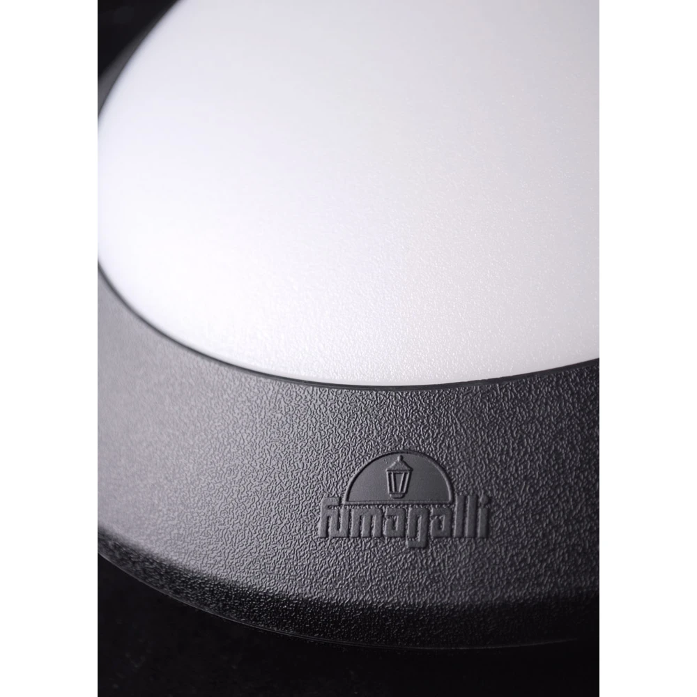 Φωτιστικό Οροφής - Τοίχου Εξωτερικού Χώρου σε Λευκό Ø27,5cm 1X60W E27 IP66 - BERTA FUMAGALLI