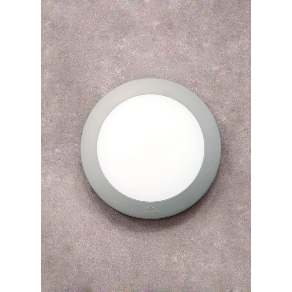 Φωτιστικό Οροφής - Τοίχου Εξωτερικού Χώρου σε Λευκό Ø27,5cm 1X60W E27 IP66 - BERTA FUMAGALLI