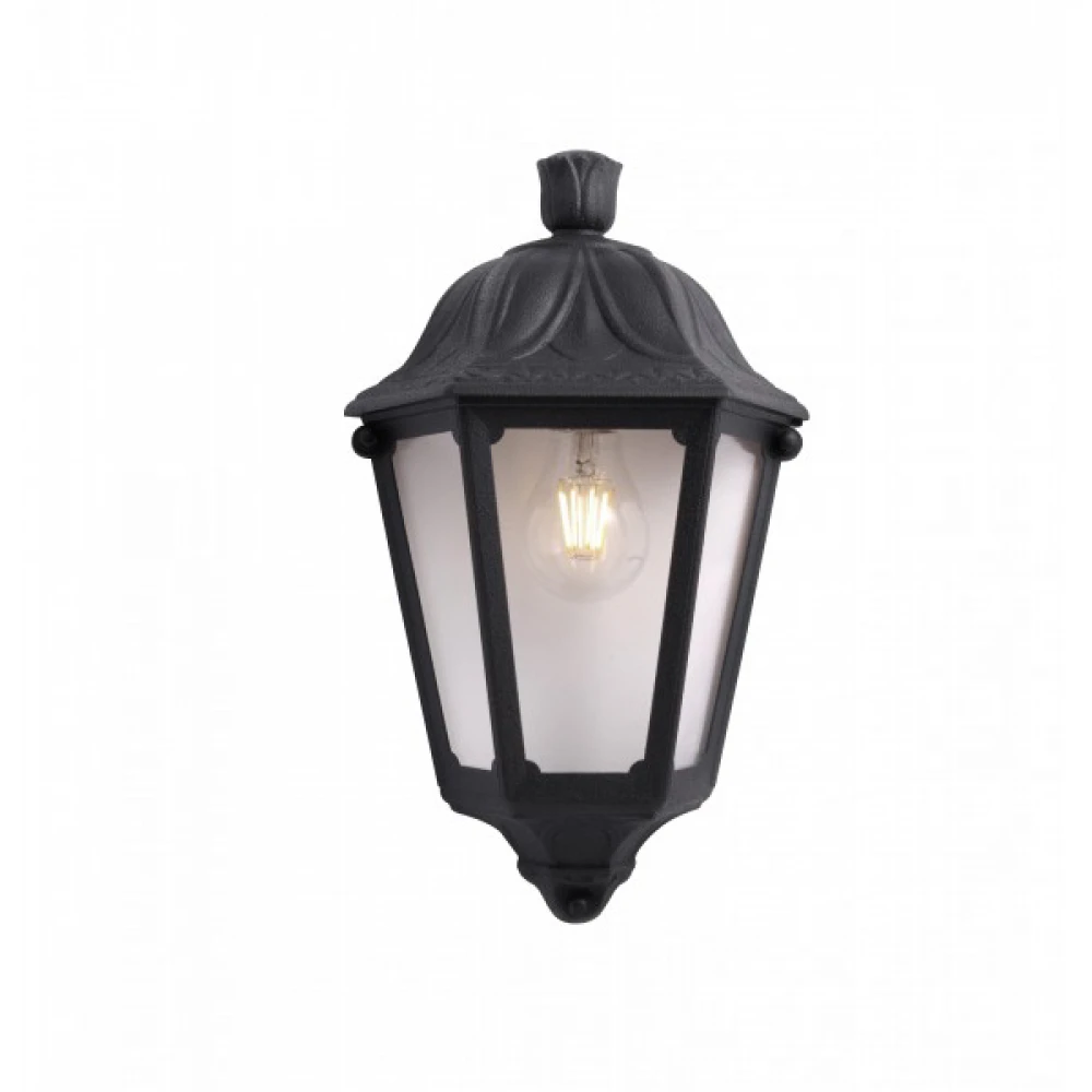 Φωτιστικό Τοίχου Εξωτερικού Χώρου Σε Μαύρο Χρώμα 1x E27 60W IP55 - IESSE FUMAGALLI