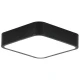 LED Πλαφονιέρα Μεταλλική Μαύρο 40x40cm 24W 2160lm 160° CCT - SpotLight