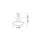 LED Κρεμαστό Φωτιστικό Μεταλλικό Μαύρο 50W 4500lm 140° - SpotLight