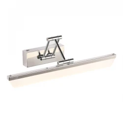 LED Απλίκα Μπάνιου Μεταλλική Σε Χρώμιο 9W 855lm 160° IP20 - SpotLight