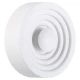 LED Απλίκα Αλουμινίου Λευκή Κυκλική 6W 540lm 180° SpotLight