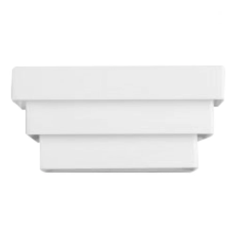 LED Απλίκα Αλουμινίου Λευκή 7W 630lm 120° SpotLight