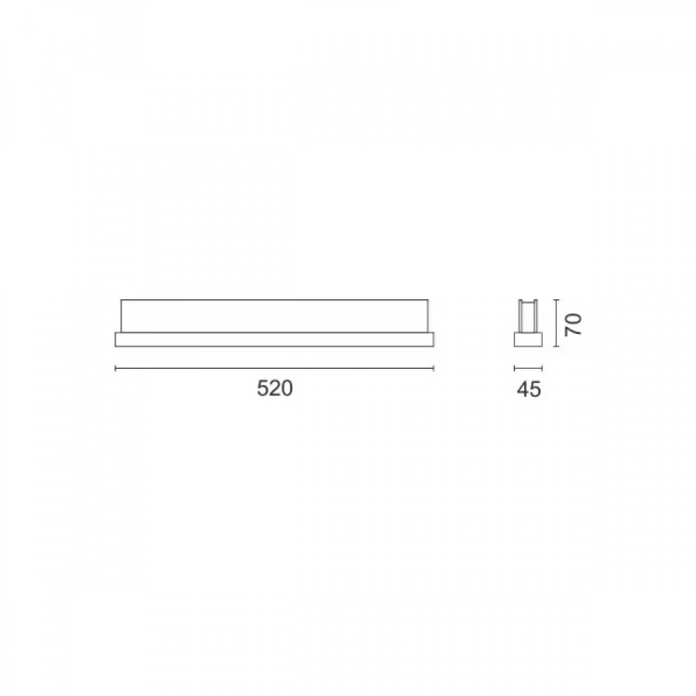 ΦΩΤΙΣΤΙΚΟ ΛΟΥΤΡΟΥ LED 12W 4000K - Spotlight