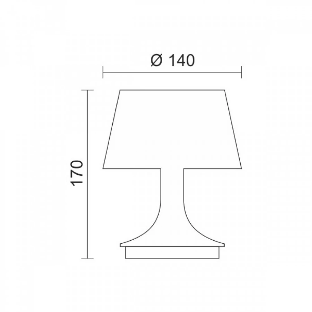 Φωτιστικό LED Γραφείου 3W 3000K / 4000K Dimmable Με Τηλεκοντρόλ - Spotlight
