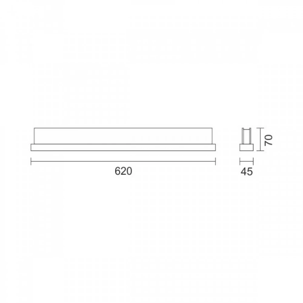 ΦΩΤΙΣΤΙΚΟ ΛΟΥΤΡΟΥ LED 14W 4000K - Spotlight