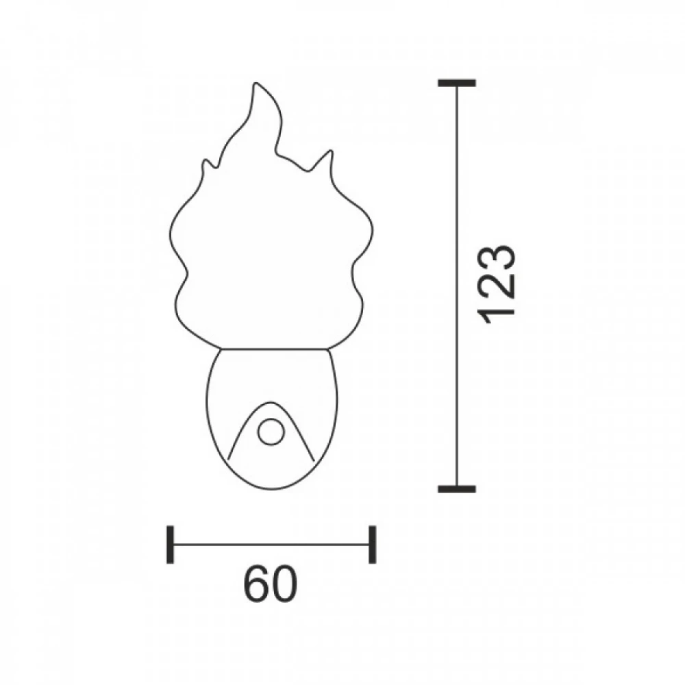 Φωτιστικό Νυκτός LED 1W Με Αισθητήρα Ημέρας / Νύχτας RGB Spotlight