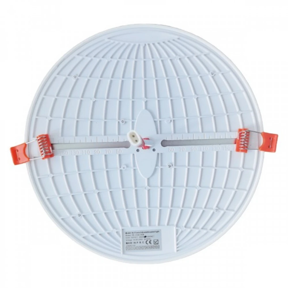 ΡΥΘΜΙΖΟΜΕΝΟ Στρογγυλό Λευκό LED Panel 3000K 10W - Spotlight