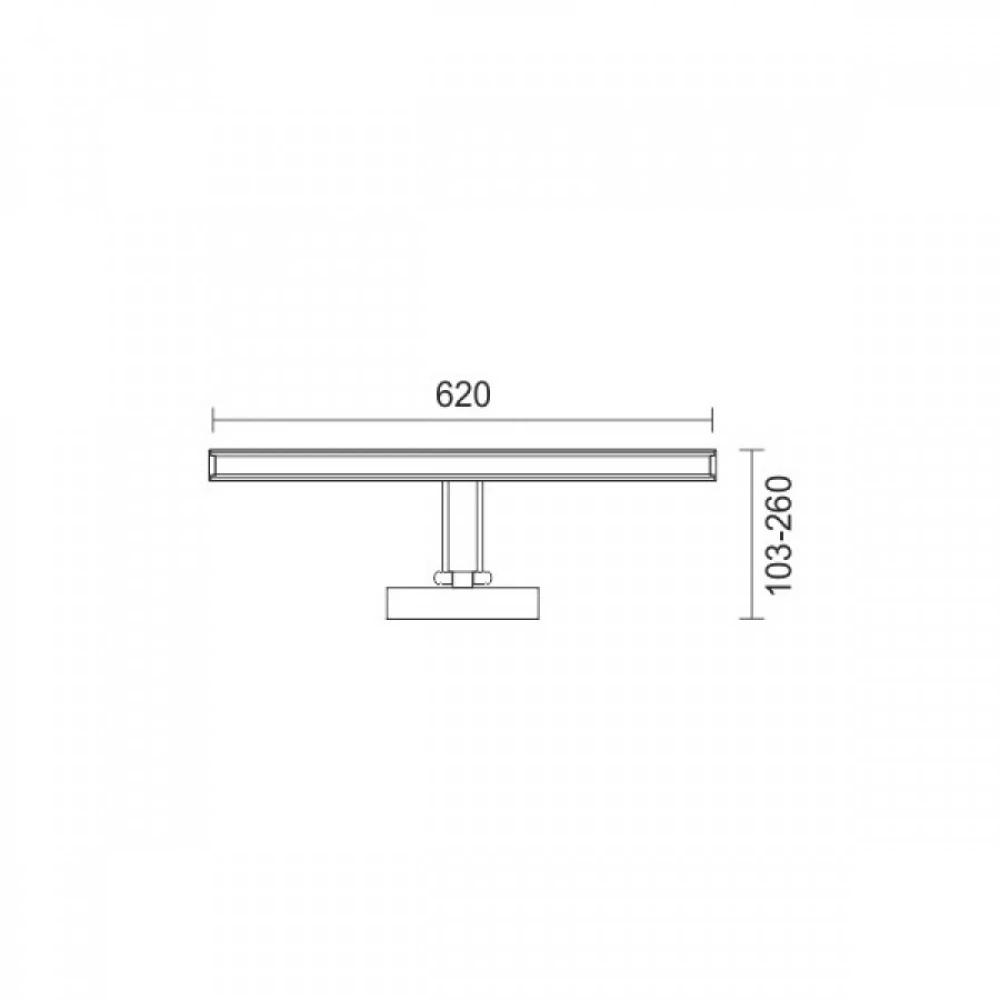 ΦΩΤΙΣΤΙΚΟ ΛΟΥΤΡΟΥ LED 14W 4000K - Spotlight